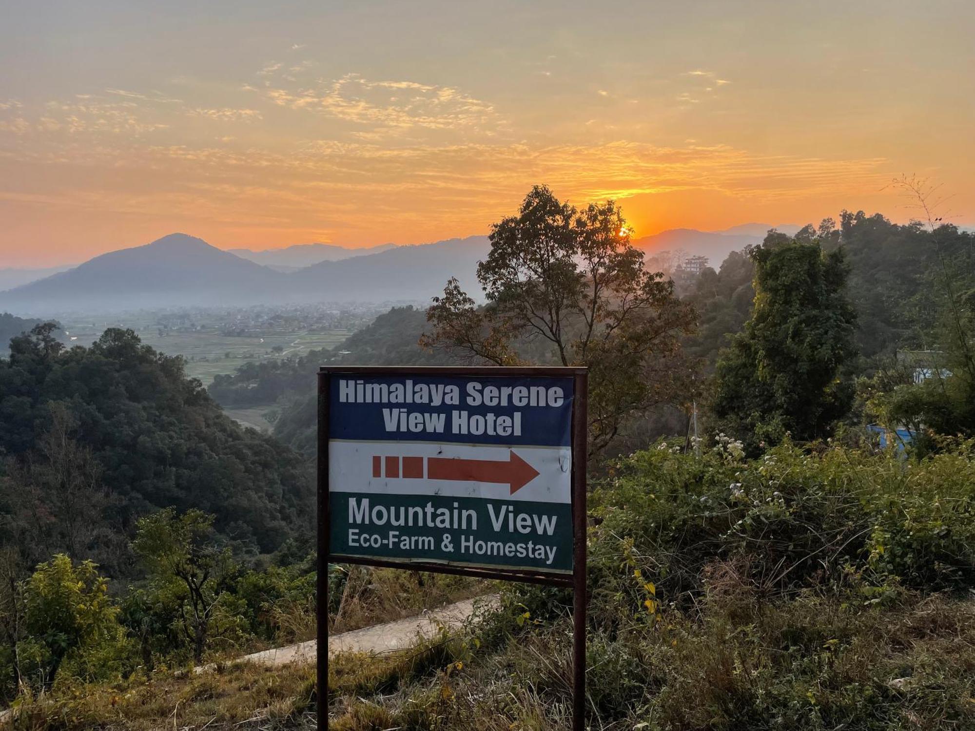 Himalaya Serene View Guest House & Farm Stay Deorāli Exterior foto