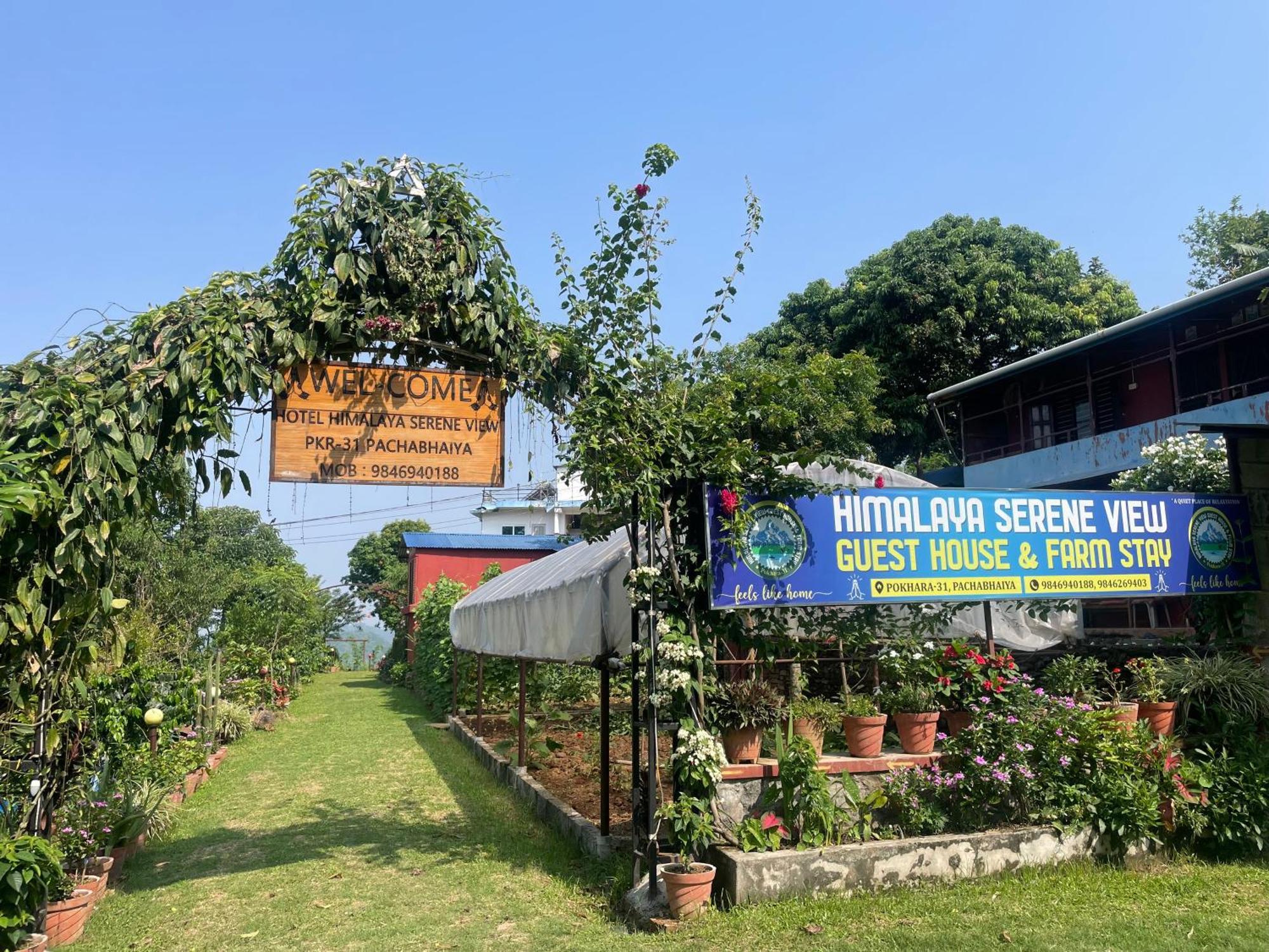 Himalaya Serene View Guest House & Farm Stay Deorāli Exterior foto